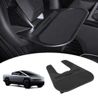 ZDHQLHJ Steering Wheel Table Tray for Tesla Cybertruck, Multifunction Lunch Desk with Phone Mount and Storage Box, Car Steering Wheel Food Tray for Laptop, Car Table for Eating Work
