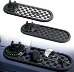 Multifunction Car Anti-Slip Mat, 2026 New Rotatable Anti Skid Car Dashboard Pad with Temporary Parking Numbe, Universal Car P