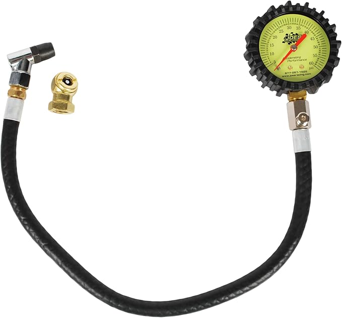 Joes Racing 32307 (0-60) PSI Tire Pressure Gauge