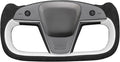 MEWANT Hand Stitched Tesla Model S Yoke Steering Wheel Cover Wrap for Tesla Model S 2021-2023 / Model X 2021-2023 Tesla Yoke Steering Wheel Accessories(3D Style)