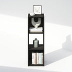 Furinno PELLI Book Shelf, 3-Cube Bookshelf, Cube Storage Organizer Bookcase, 11.7 x 12.1 x 35.4, for Living Room, Bedroom, Ho
