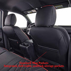 EKR Custom Fit Tacoma Car Seat Covers for Select Toyota Tacoma 2016 2017 2018 2019 2020 2021 2022 2023 Double Cab/Crew Cab - 