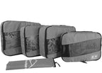 5 Set Packing Cubes for Travel Large Suitcase Luggage Organizer Bags Travel Accessories Vacation 4 Cubes 1 Laundry Pouch Bag