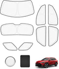 8pcs Windshield Sun Shades for Ford Explorer 2011-2019，Accessories, Reflective Thicken Full Car Window Covers Sunshade for Windshield Side Rear, UV Block and Blackout Privacy for Camping