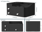 Cologne Perfume Organizer With Drawers,Large Perfumes Vanity Countertop Storage,Perfume Stand for Cologne, Deodorant, Beard, 