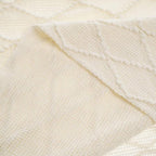 BATTILO HOME Large Cream Throw Blanket with Fringe, End of Bed Throw Blankets White,Spring Throw Blanket for Couch Sofa Indoo