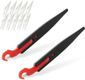 Gomake Vinyl Wrap Guard Cutter Knife Window Tinting Cutter Precision Automotive Safety Cutting Tool for Car Wrapping, Window Tinting,Decals,Signs, Wrap Film and Other Car Vinyl Cutting (W204)
