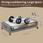 UnderBed Storage Containers, UnderBed Shoe Storage with Wheels, Under Bed Drawers for Clothes Book Blankets, Dorm Bedroom Org