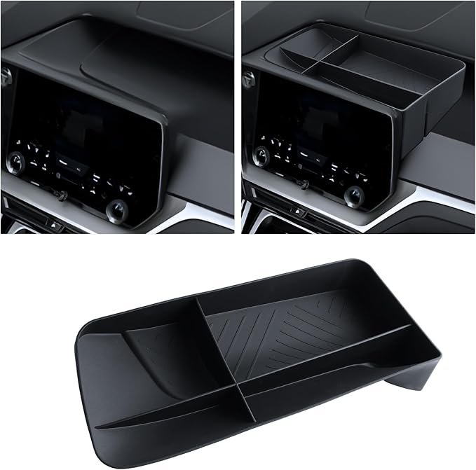for Center Console Screen Organizer Tray TPE Materials Compatible with 2024-2026 L EXUS TX350/TX350h/TX450h+/TX500h