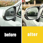 ERIDANUS Auto Accessories Fit for RAV4 2024 2023 2022 2021 2020 2019 Side Rearview Mirror Rain Eyebrow Cover Trim (Chrome Silver) ABS 2 PCS