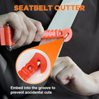 10 PCS Car Safety Hammer Emergency Escape Tool Auto Car Window Glass Hammer Breaker and Seat Belt Cutter Escape 2-in-1 for Fa