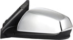 FINDAUTO Side View Mirror Compatible with 2018-2021 For Chevy For Equinox Left Driver Side W/TURN SIGNAL, W/BLIND SPOT DETECT