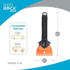 BIRDROCK Home 2 Pack Ice Scraper and Breaker Combo for Car Windshield & Windows | Water Resistant & Large Padded Glove | Wide 4" Blade | Non-Scratch | Tough ABS Plastic