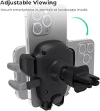 iOttie Easy One Touch Signature Air Vent & Flush Mount Combo - Universal Car Mount Phone Holder for iPhone, Google, Samsung, Moto, LG, and all other Smartphones