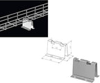 Kable Kontrol Floor Supports – Wire Mesh Cable Tray Support - Wire Mesh Tray Cable Management Rack Cable Basket, Zinc Plated 