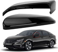 Driver Side Mirror Cover Replacement for Honda Civic 2016-2021, Insight 2019-2021 - Left Side Mirror Covers, Rear View Mirror Cap Black