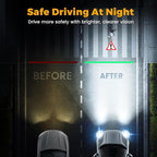 Automotive Headlamp Restoration Fluid Oxidized Kit, 2026 Car Headlight Cleaner and Restorer Coating Spray Kit, Headlight Restoration Kit for Foggy Yellowing Oxidation (2 Set)