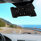 HOMSFOU Rearview Mirror Dash Cam Mount Bracket with Adjustable Back Plate for Driving Recorder Universal Fit for Most Cars Suvs Trucks 6.89X4.53X2.75 Inches