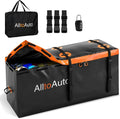 40 CuFt Waterproof Cargo Bag for Hitch Carrier | 70"x30"x33" Trailer Hitch Cargo Carrier | Weatherproof Truck Bed Storage with Straps, Lock & Carry Case | PVC Vehicle Soft-Shell Carriers