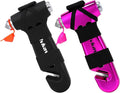 Car Safety Hammer, 3 in 1 Emergency Escape Tool with Window Breaker and Seat Belt Cutter, Window Glass Hammer, Road Trip Esse
