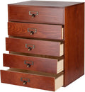 Large Wooden Drawer Rustic Desk Organizers and Accessories Wooden Storage Dox with Drawers Paper Storage Drawer Wood File Org
