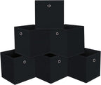 13 inch Record cubes storage bins,collapsible fabric storage cubes Decorative storage basket,apply to clothes organizer box,s