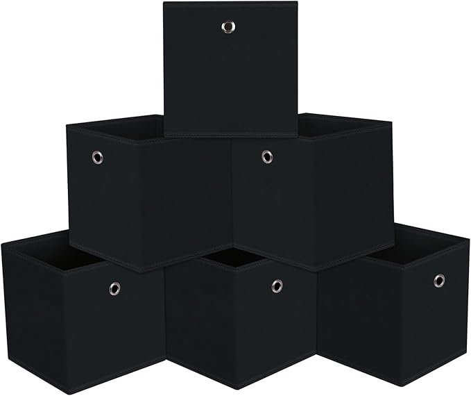 13 inch Record cubes storage bins,collapsible fabric storage cubes Decorative storage basket,apply to clothes organizer box,s