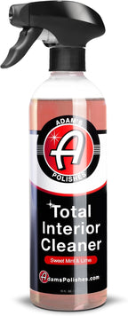 Adam's Polishes Total Interior Cleaner & Protectant, Quick Detailer & SiO2 Protection, Ceramic Infused, Anti-Static, OEM Fini