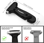 Car Safety Hammer, 3-in-1 Emergency Escape Tool with Window Breaker and Seat Belt Cutter, Safety Emergency Car Escape Tool fo