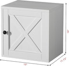 FUSUNBAO Magic DIY Cube Storage Organizer Stackable Cubes for Home Books Clothes Toy-Modular Cubby Storage System-Office Cubi