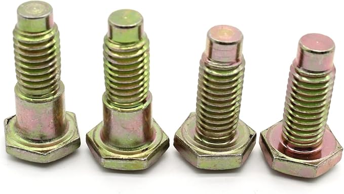 Shkalacar Seat Belt Hardware Bolt Replacement for Chevy 1964-1981, Harness Lap Mounting Bolt Seat Belt Floor Pan Mounting Attachment Bolts Bow Tie Head Marking Hardtop