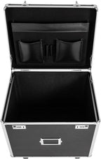 Rolling File Box Document Box with Lock Wheels Multi-Layer Water-Resistant Large Portable Home Filing Cabinet for Hanging Fol
