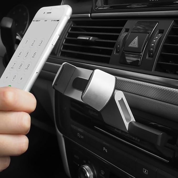 Rotatable Easy Installation CD Slot Phone Holder Mount for Phone Up to 85mm
