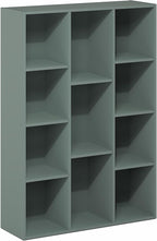 Furinno LUDER Book Shelf, 11-Cube Bookshelf, Reversible Bookcase, 9.4 x 29.1 x 41.7, Easy Assembly, for Living Room, Bedroom,