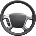 MEWANT Steering Wheel Cover Compatible with Chevy Silverado 1500/Chevy Silverado 2500 3500/ Tahoe/Suburban 1500/ Avalanche 1500/Traverse/Express
