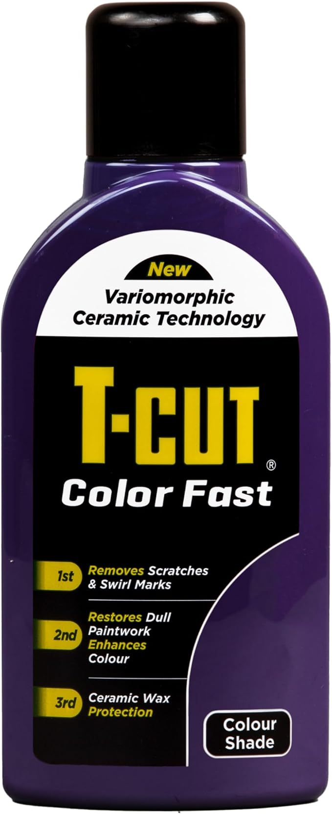 T-Cut Purple Scratch Remover Color Fast Paintwork Restorer Car Polish, 13 Colors Available,17 Fl Oz