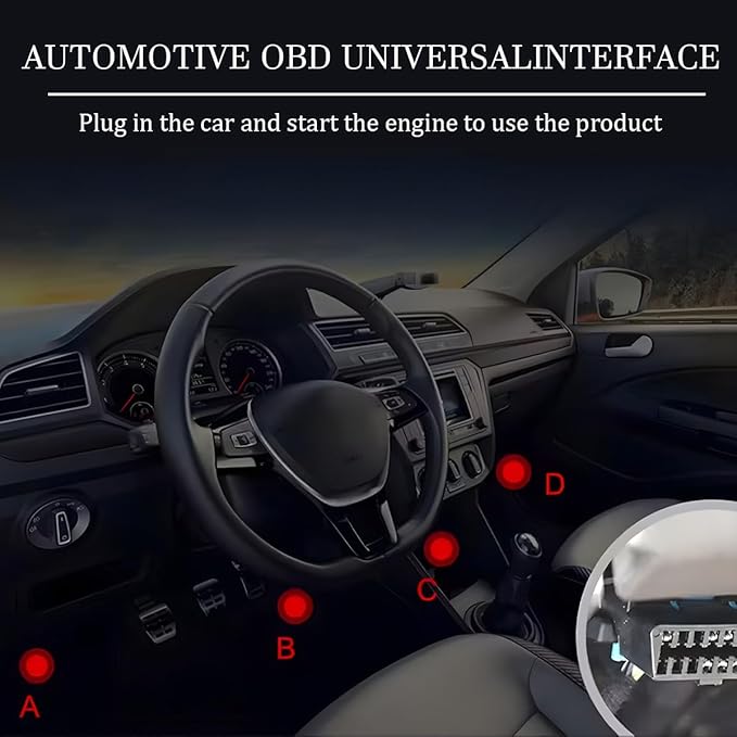 OBD2 Car Scanner Diagnostic Tool, V520 Vehicle OBDII/EOBD Code Reader, Enhanced Automotive Fault Code Reader Scanner