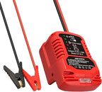 Jumper Start for Milwaukee Battery 18V for M18 Li-ion, Car Jump Starter Cables Adapter for 12V Car Up to 3.5L Gas or 3.5L Diesel Engine, with 11AWG Cable and Clamp Kit (Battery Not Included)