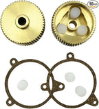Headlight Motor Repair Kit Fits for Chevy Corvette 1988-1996 HD Brass Gear Upgrade Auto Car Headlamp Gear Repair Kits
