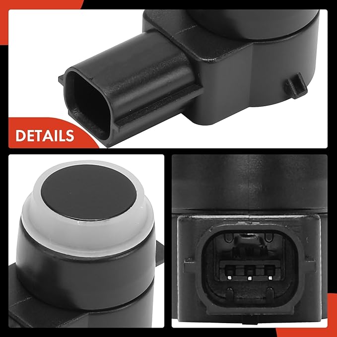 A-Premium 4-PC Reverse Backup Parking Assist Sensor Compatible with Tesla Models - Model S 2012 2013 2014 2015 2016, Replace#