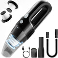 Handheld Vacuum Cordless Car Vacuum Cleaner 11000PA High Power Portable 1.4lbs Lightweight Rechargeable with 2 Filter Multi-N
