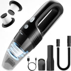 Handheld Vacuum Cordless Car Vacuum Cleaner 11000PA High Power Portable 1.4lbs Lightweight Rechargeable with 2 Filter Multi-N