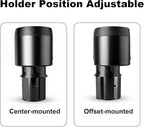 Golf Cart Cup Holder Adapter, Universal Expandable Golf Cart Heater Holder Compatible with 16 Oz/1 Lb Propane Tank and Most G