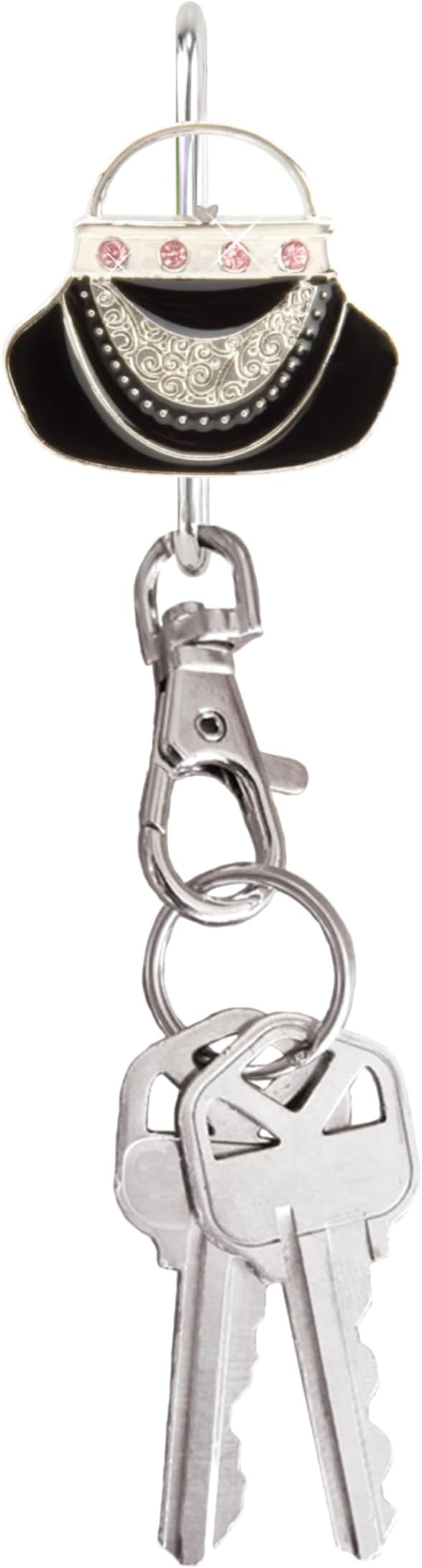 Women’s Bag Charm Key Finder, Car Keychain Hook, Cute Purse Organizer & Tote Bag Accessories, Gifts for Mom - Slim Pickings