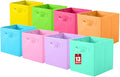 ShellKingdom Storage Bins, Foldable Fabric Storage Cubes And Cloth Organizer Drawer For Closet And Toys, 13 X 13 X 13 INCH, 8
