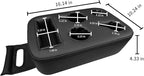 Xaido Car Back Seat Cup Holder, PU Leather Couch Sofa Bed Cup Holder Expander Tray, Boat Tray, Organizer for Trucks, Minivans