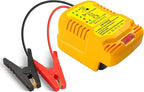 Jumper Starter Adapter for DeWalt 20V 60V Battery Car Jump Cables,Up to 3.5L Gas or 6.5L Diesel Engines,12V Portable Car Jump Starter,Automotive Booster Cable Adapter(Battery not Included)