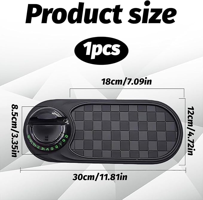 Anti-Slip Mat Solves Every Driver's Biggest Frustration, Auto Dashboard Organizer Pad, Universal Anti-Slip Car Dashboard Mat 