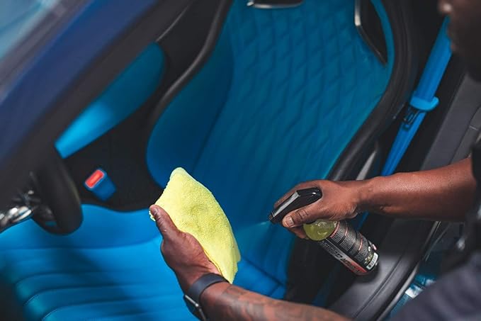 P & S Professional Detail Products Xpress Interior Cleaner – Safe for Leather, Vinyl, Plastic & More, Removes Dirt, Grease & 