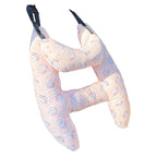 Upgraded Car Headrest Pillow Seatbelt Adjuster Pillow for Kids H Shaped Travel Pillow Cushion for Child Sleeping Neck Shoulde